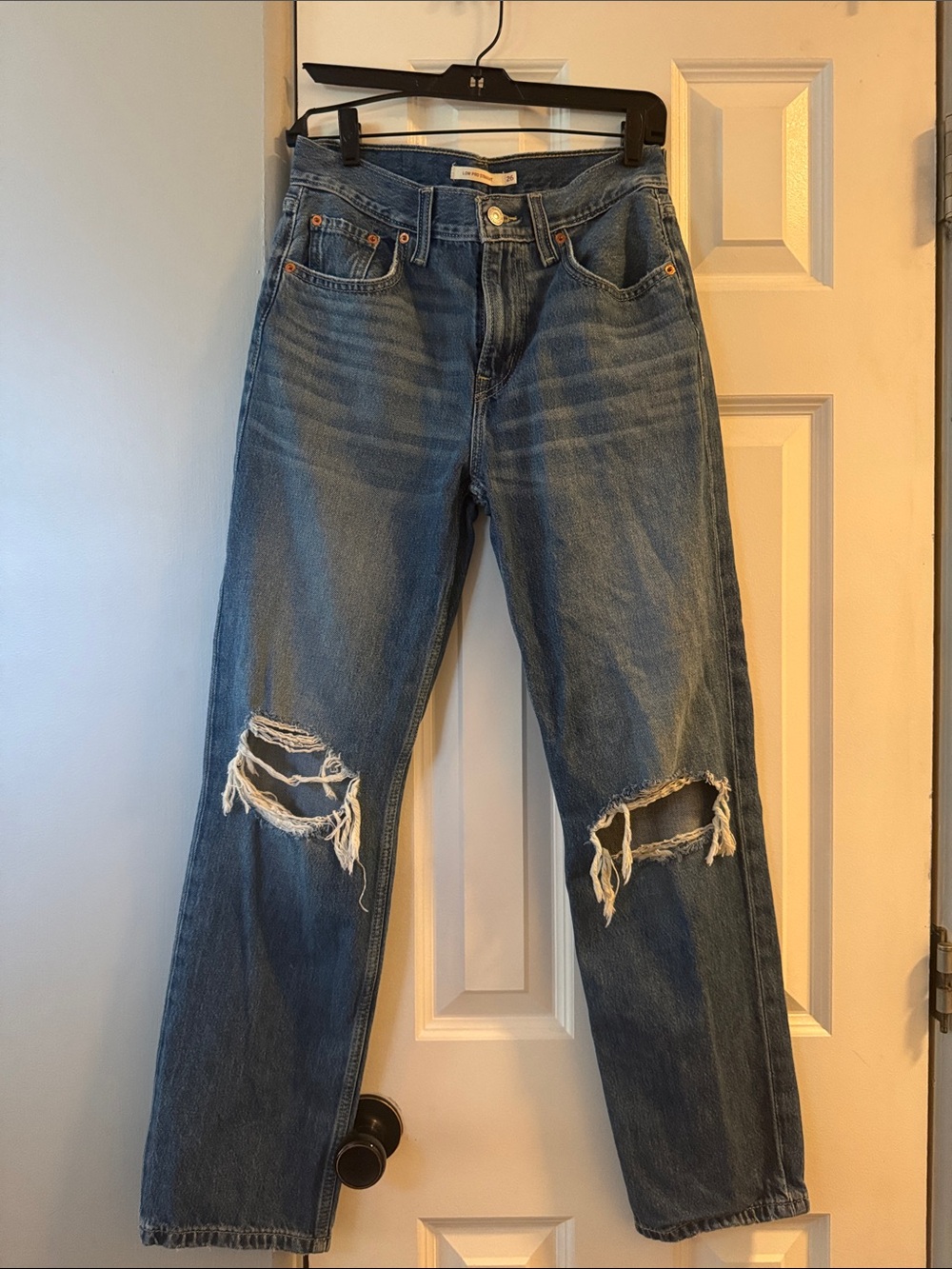 Levi's Low Pro Straight Jeans